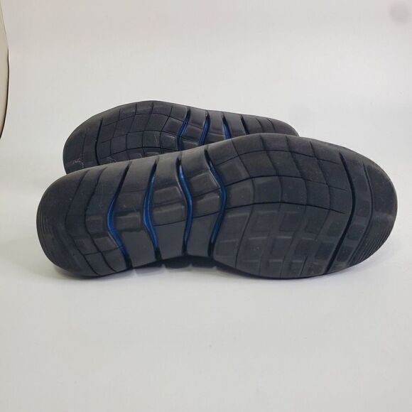 Nike Flex Run 2021 Shoes Mens Size 8 Black Melon Tint Light Blue CW3408-001 - Picture 10 of 15